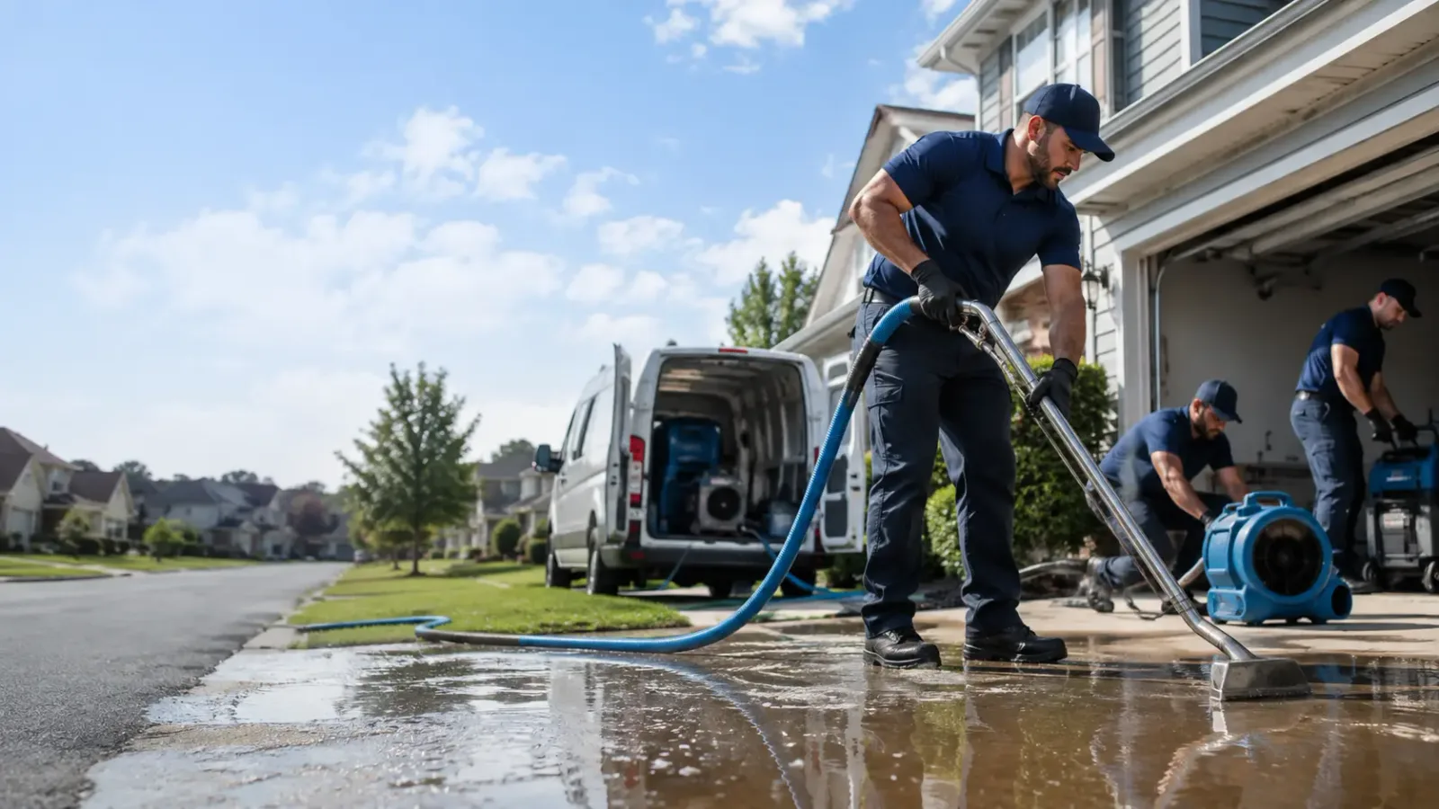 Flood Damage Restoration in Hemphill, TX